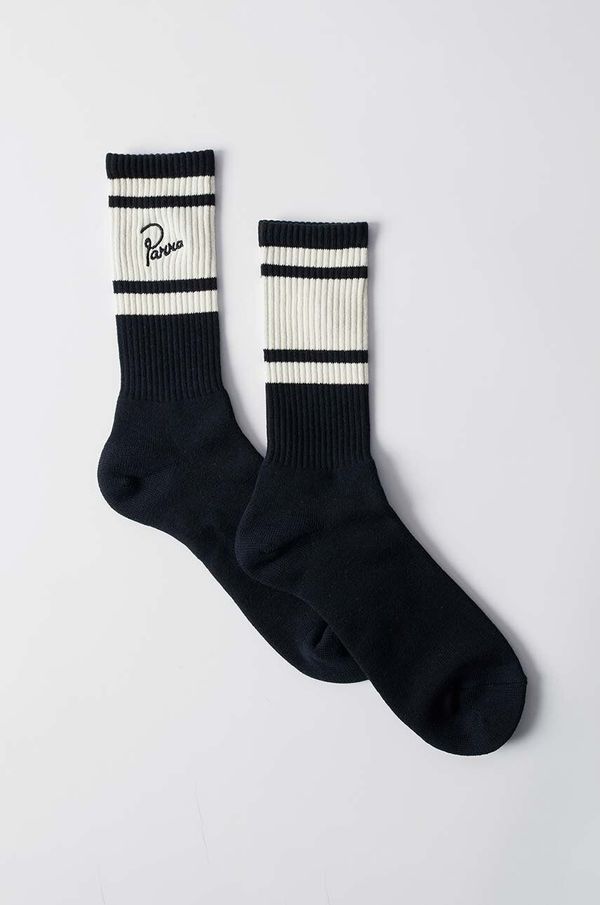 by Parra Čarape by Parra Crew Socks boja: tamno plava, 52281