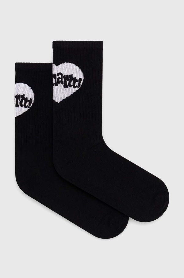 Carhartt WIP Čarape Carhartt WIP Amour Socks za muškarce, boja: crna, I033618.0D2XX