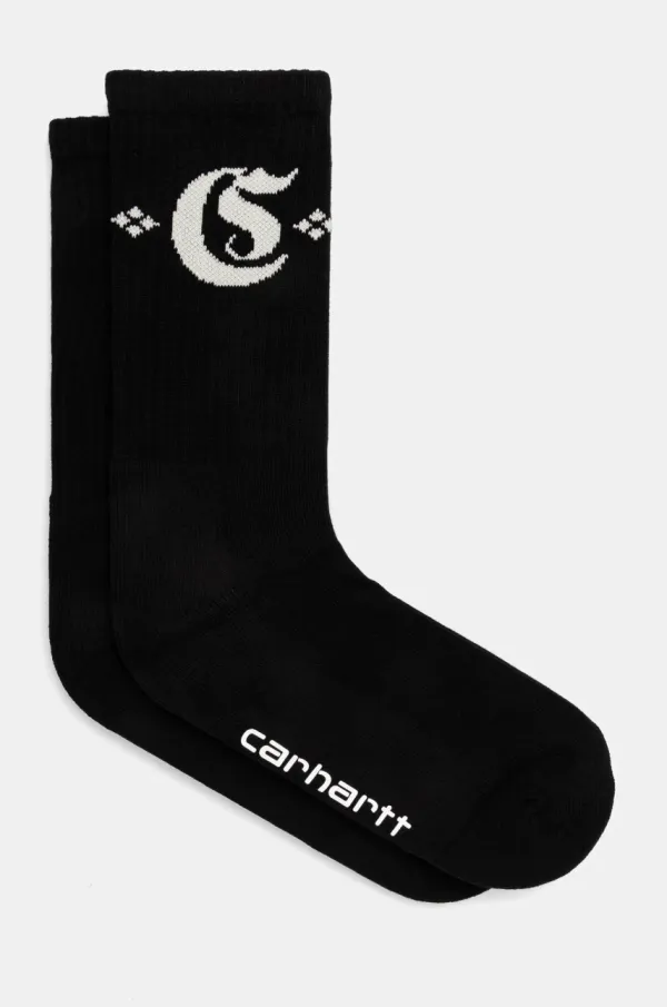 Carhartt WIP Čarape Carhartt WIP Greatest Hits Socks boja: crna, I034372.K02XX