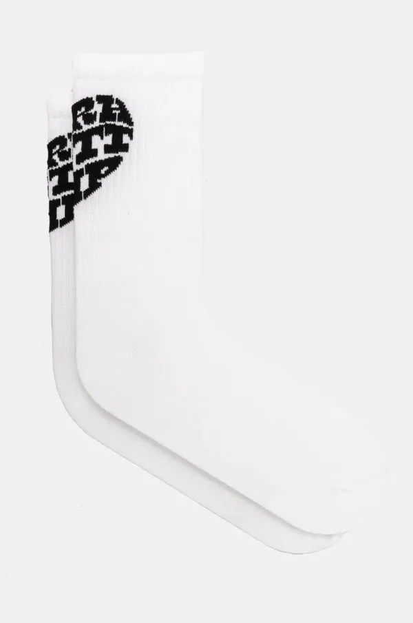 Carhartt WIP Čarape Carhartt WIP Heartbreaker Socks boja: bijela, I034370.00AXX