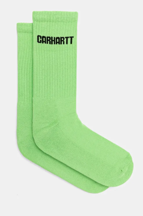Carhartt WIP Čarape Carhartt WIP Industry Socks boja: zelena, I034371.2N7XX