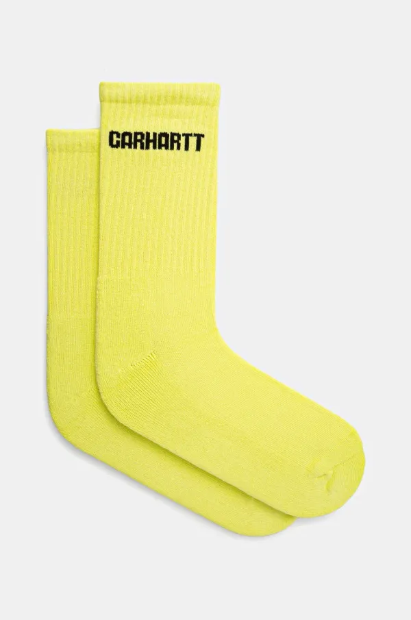 Carhartt WIP Čarape Carhartt WIP Industry Socks boja: žuta, I034371.2N9XX