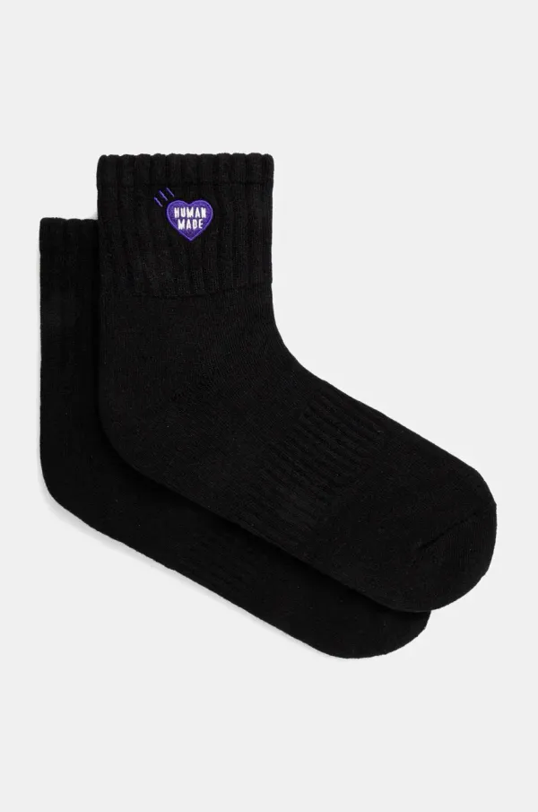 Human Made Čarape Human Made Pile Short Socks za muškarce, boja: crna, HM29GD061