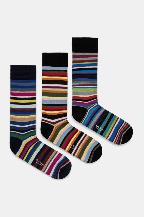 Paul Smith Čarape Paul Smith 3-pack za muškarce, M1A-SOCK-P3PSTR
