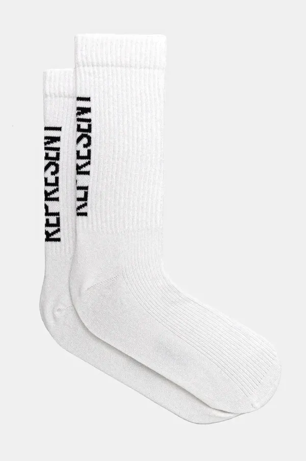 Represent Čarape Represent Logo Socks 2 Pack 2-pack za muškarce, boja: bijela, MLM8865.01