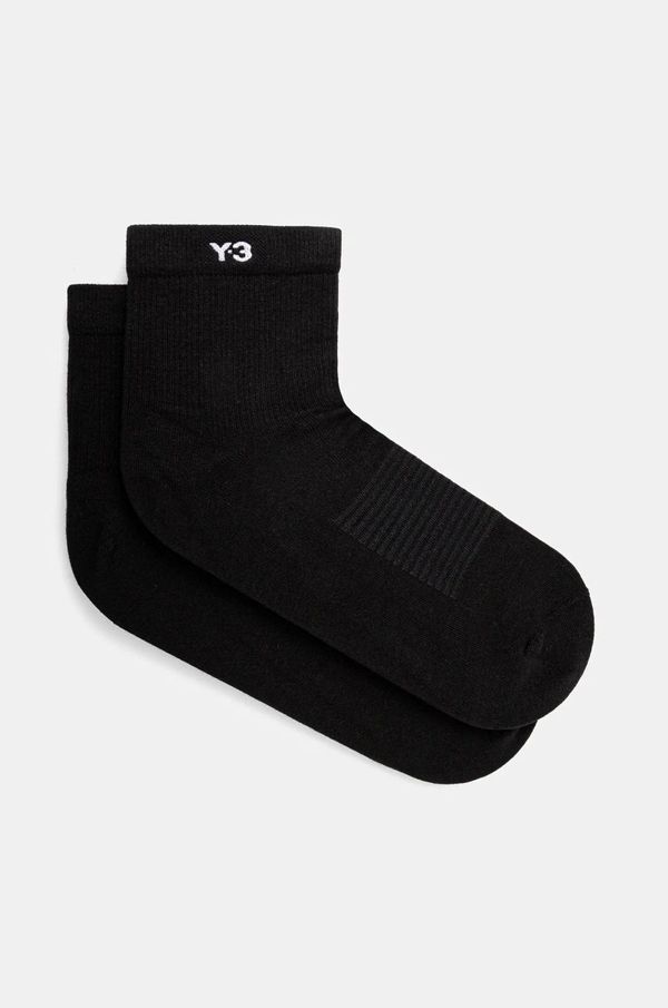 Y-3 Čarape Y-3 CL Sock LO za muškarce, boja: crna, JP1148