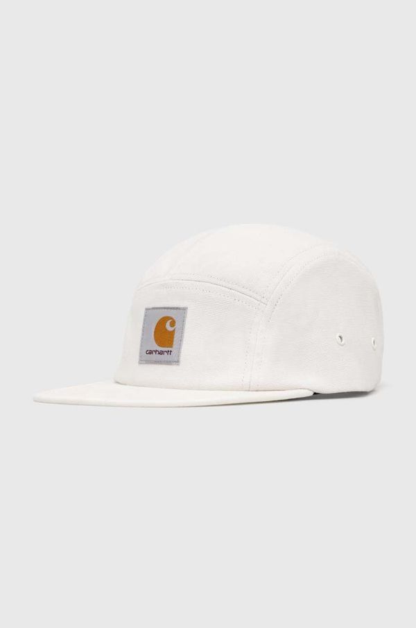 Carhartt WIP Pamučna kapa sa šiltom Carhartt WIP Backley Cap boja: bež, s aplikacijom, I016607.D6XX