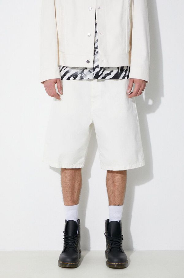 Carhartt WIP Pamučne kratke hlače Carhartt WIP Landon Short boja: bež, I033280.D602