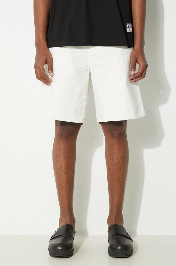 Carhartt WIP Traper kratke hlače Carhartt WIP Double Knee Short za muškarce, boja: bež, I033118.D602
