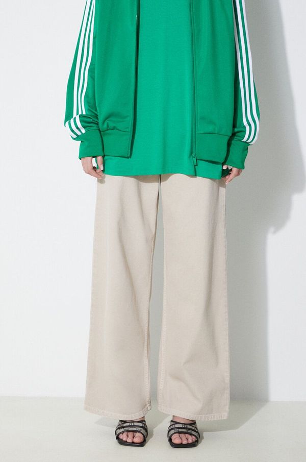 Carhartt WIP Traperice Carhartt WIP Jens Pant za žene, boja: bež, I033142.1YC4J