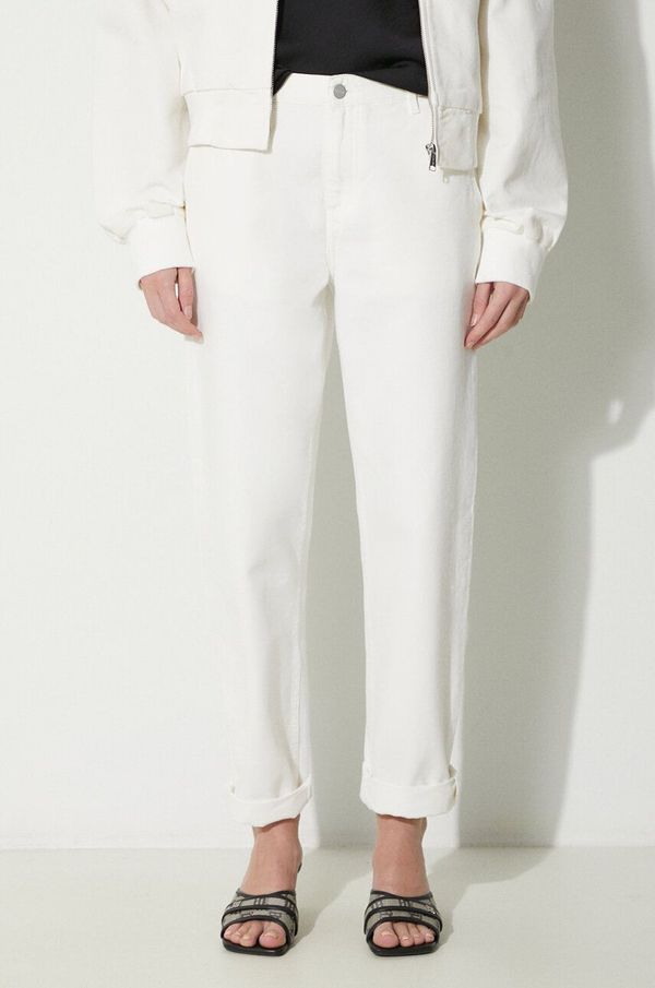 Carhartt WIP Traperice Carhartt WIP Pierce Pant za žene, visoki struk, I033140.D602