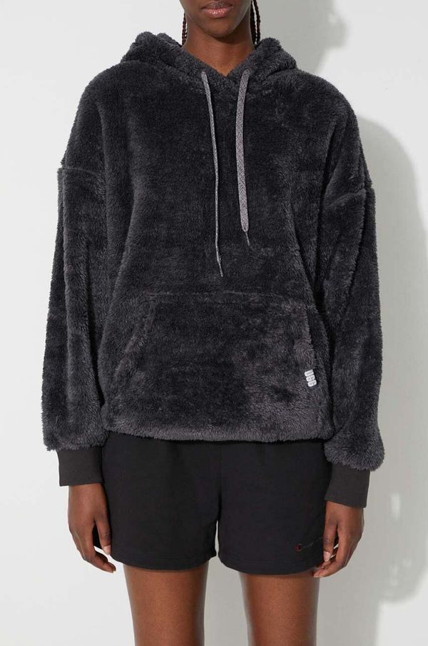 Champion Kratke hlače Champion za žene, boja: bež, glatki materijal, visoki struk, 114354-OS011