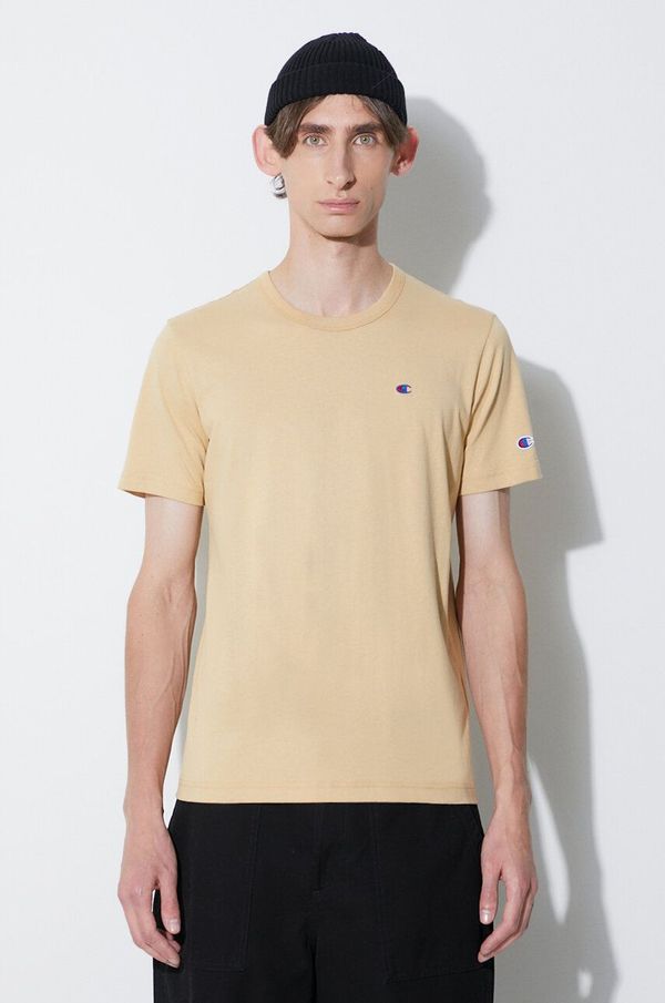 Champion Pamučna majica Champion boja: narančasta, glatki model, 216545-MS053