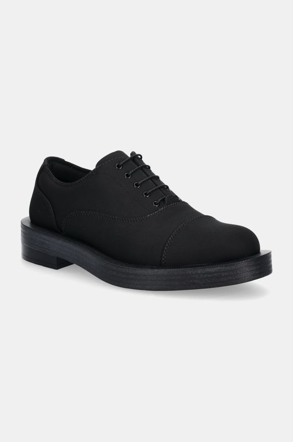 Clarks Originals Cipele Clarks Originals CUR Oxford 2 za žene, boja: crna, ravni potplat, 26178326