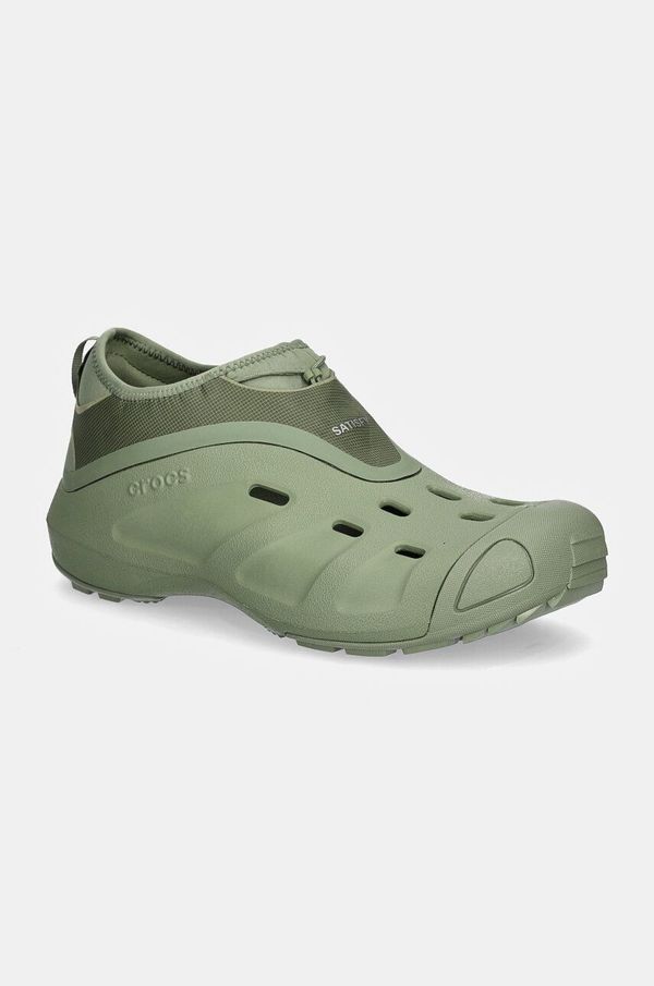 Crocs Cipele Crocs Satisfy X Crocs Quick Trail za muškarce, boja: zelena, 209628.MOSS