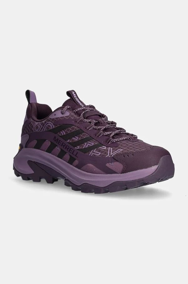 Merrell 1TRL Cipele Merrell 1TRL Moab Speed 2 Gtx Bl Se za muškarce, boja: ljubičasta, J006435