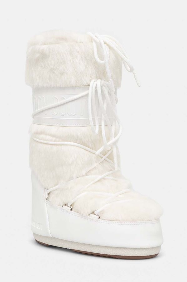 Moon Boot Čizme za snijeg Moon Boot MB ICON FAUX FUR boja: bijela, 80D1408900 A002