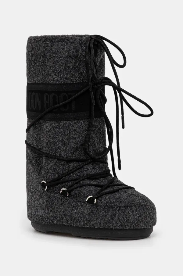 Moon Boot Čizme za snijeg Moon Boot MB ICON FELT boja: crna, 80D1402960.N003