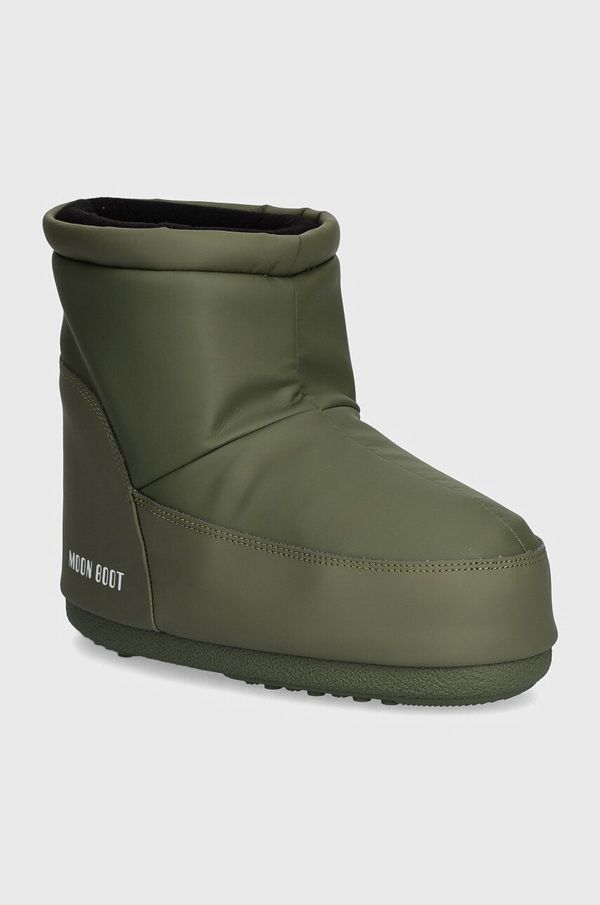 Moon Boot Čizme za snijeg Moon Boot MB ICON LOW NOLACE RUBBER boja: zelena, 80D1409410 M006