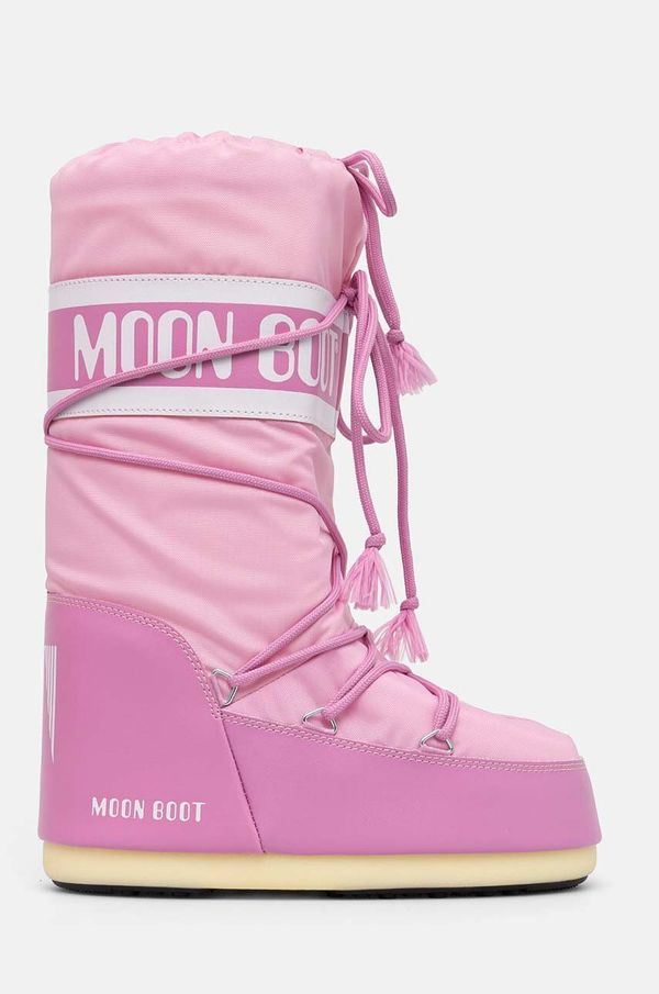 Moon Boot Čizme za snijeg Moon Boot MB ICON NYLON boja: ružičasta, 80D1400440 J001