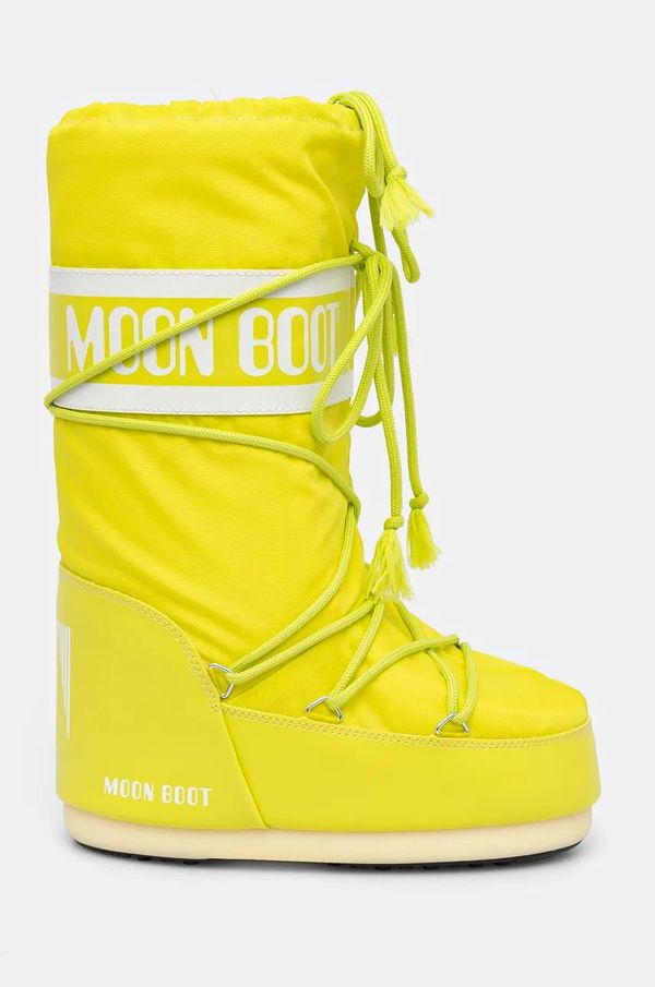 Moon Boot Čizme za snijeg Moon Boot MB ICON NYLON boja: zelena, 80D1400440 B001