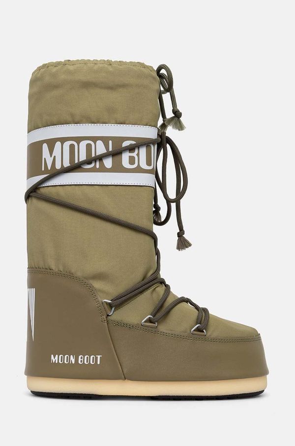 Moon Boot Čizme za snijeg Moon Boot MB ICON NYLON boja: zelena, 80D1400440 M006