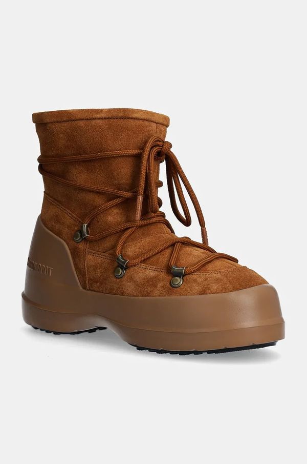Moon Boot Čizme za snijeg od brušene kože Moon Boot MB LUNA BOOT SUEDE boja: smeđa, 80D2480030 M008