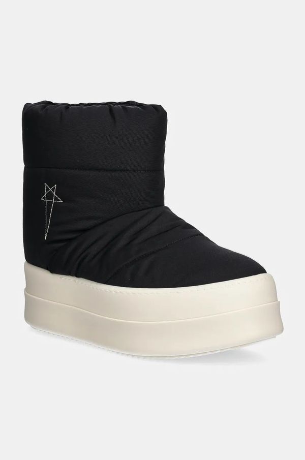 Rick Owens Čizme za snijeg Rick Owens Mega Bumper Low Lunar za muškarce, boja: crna, DU02D2839.MUPAM9
