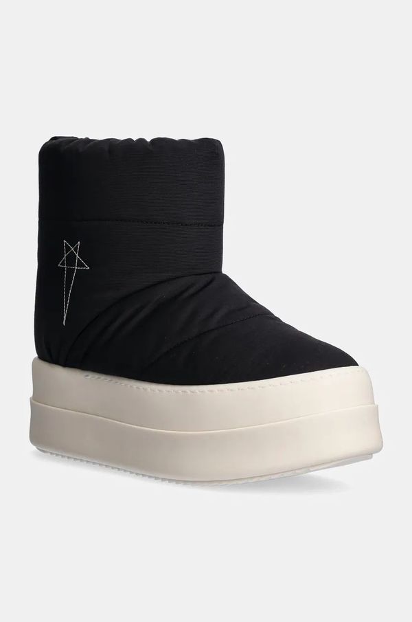 Rick Owens Čizme za snijeg Rick Owens Mega Bumper Low Lunar za žene, boja: crna, DS02D2839.MUPAM9