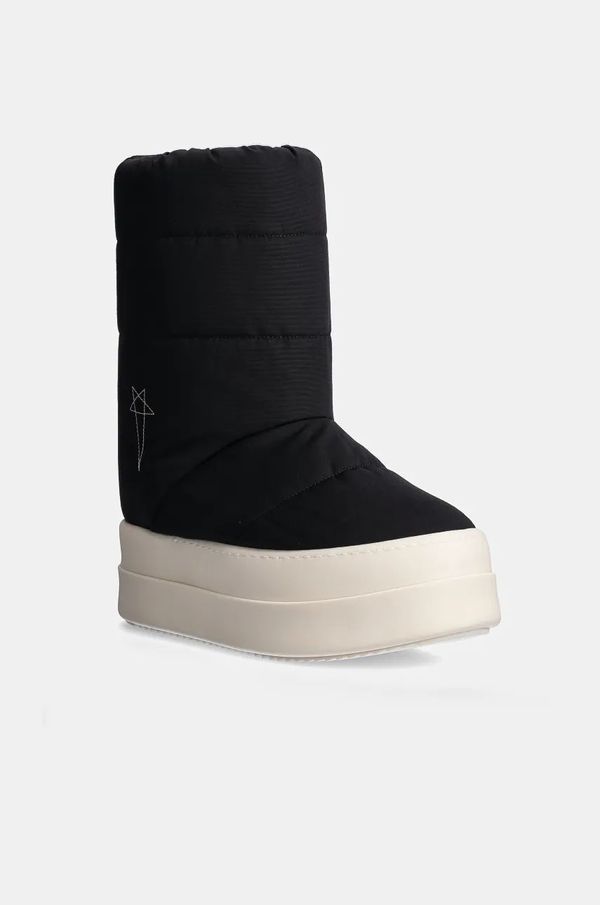Rick Owens Čizme za snijeg Rick Owens Mega Bumper Lunar za žene, boja: crna, DS02D2838.MUPAM9
