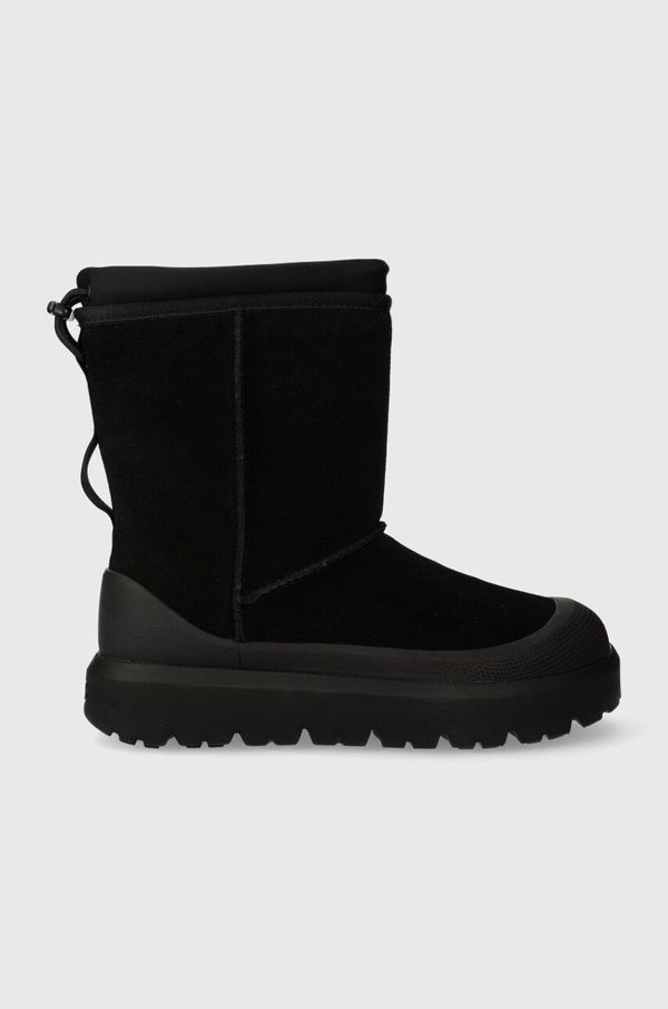 Ugg Čizme za snijeg UGG Classic Short Weather Hybrid za muškarce, boja: crna, 1143992