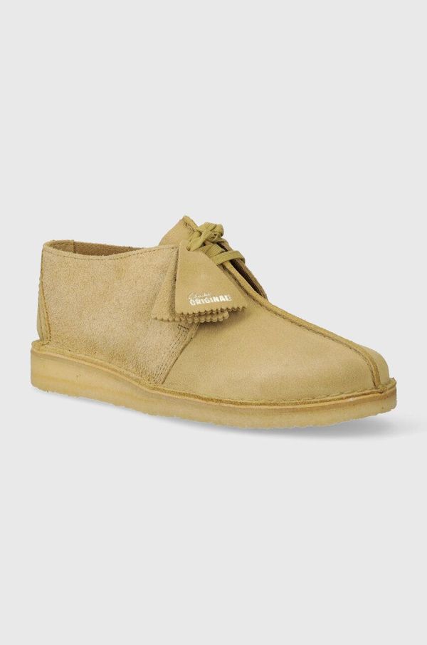Clarks Originals Cipele od brušene kože Clarks Originals Desert Trek za muškarce, boja: bež, 26176530