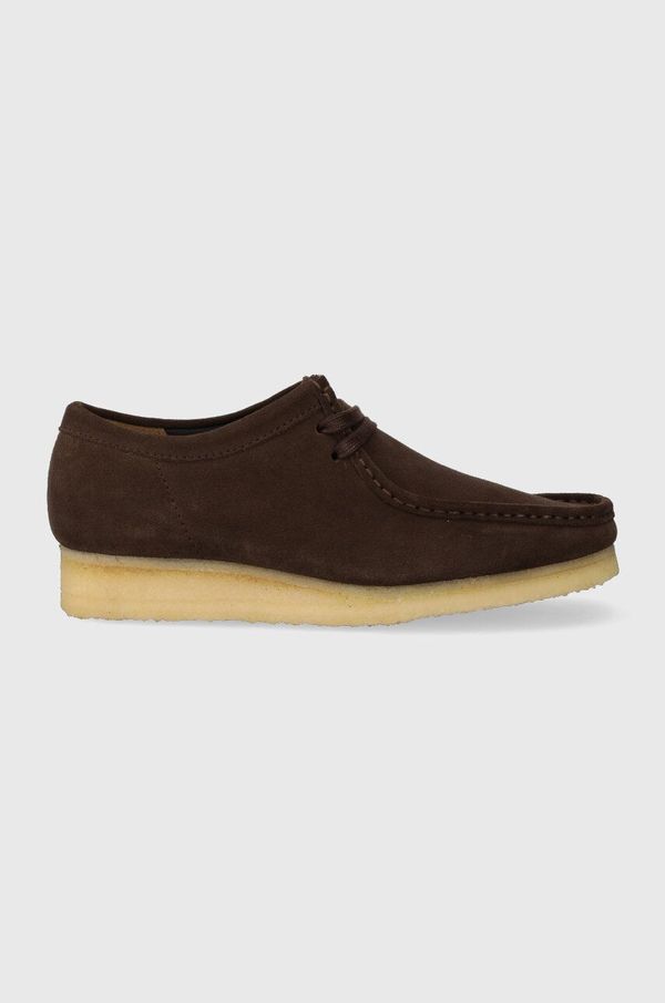 Clarks Originals Cipele od brušene kože Clarks Originals Wallabee za muškarce, boja: smeđa, 26156606
