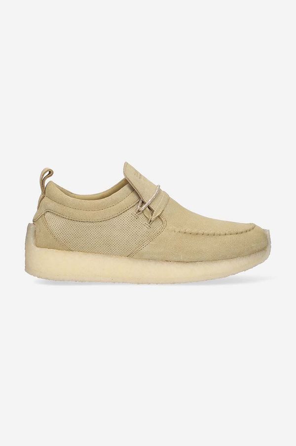Clarks Originals Cipele od brušene kože Clarks x Ronnie Fieg Maycliffe boja: bež, 26170245-beige, 26170245