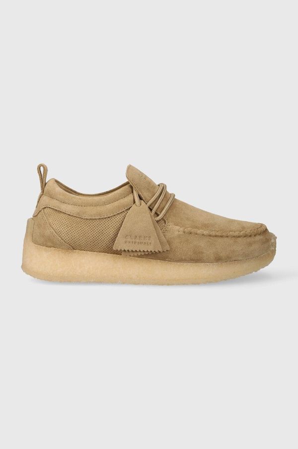 Clarks Originals Cipele od brušene kože Clarks x Ronnie Fieg Maycliffe za muškarce, boja: bež, 26173371