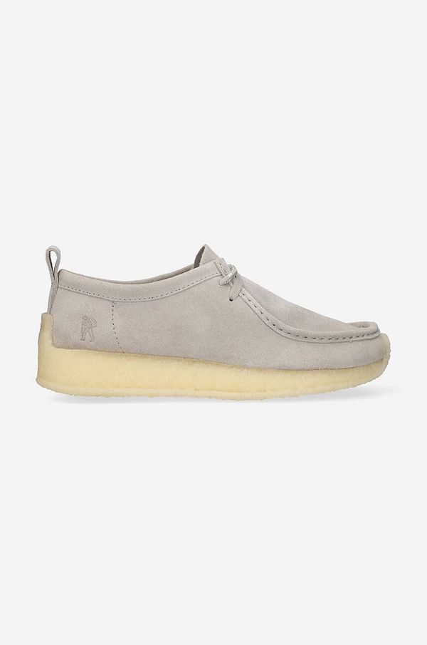Clarks Originals Cipele od brušene kože Clarks x Ronnie Fieg Rossendale boja: siva, 26170225