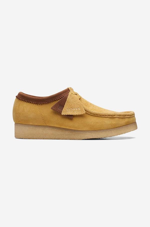 Clarks Originals Mokasinke od brušene kože Clarks Wallabee boja: smeđa, 26170536