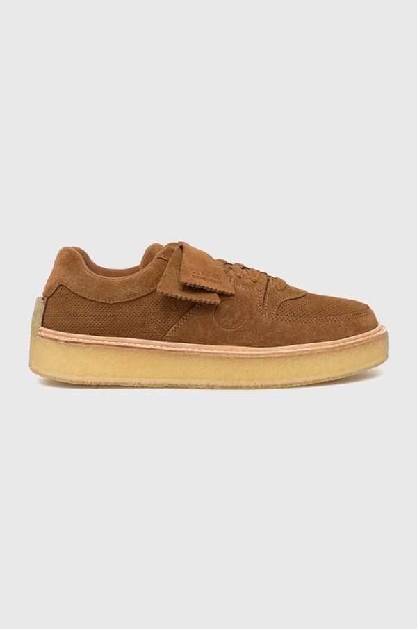 Clarks Originals Tenisice od brušene kože Clarks Sandford boja: smeđa, 26173373