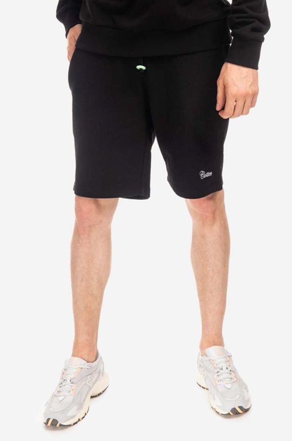 CLOTTEE Pamučne kratke hlače CLOTTEE Script Sweatshorts boja: crna, CTSR5005.BLACK-BLACK