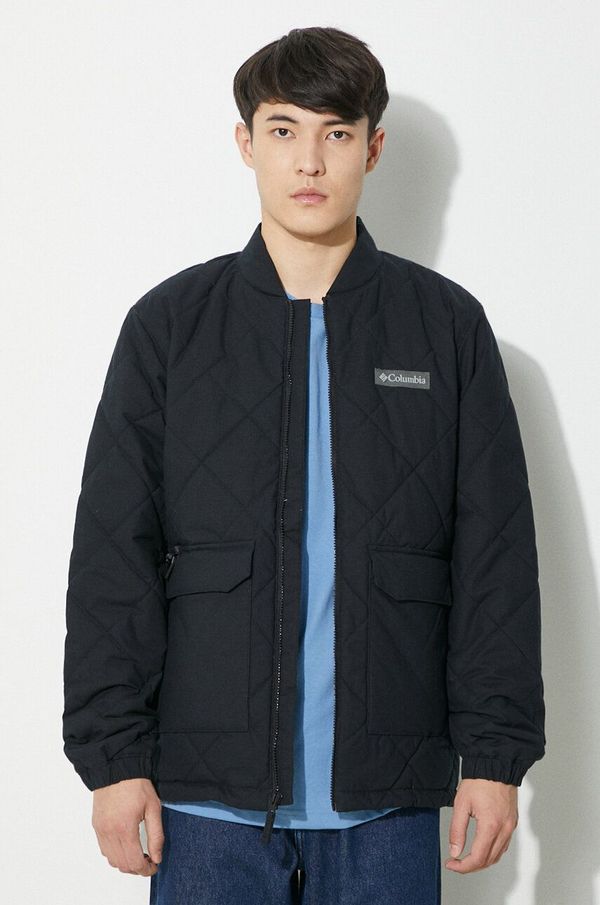 Columbia Jakna Columbia Rad Padded za muškarce, boja: crna, za prijelazno razdoblje, 2071251