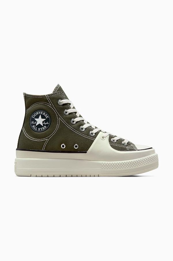 Converse Tenisice Converse Chuck Taylor All Star Construct HI boja: zelena, A06618C