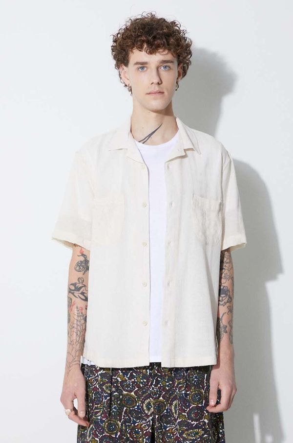 Corridor Pamučna košulja Corridor za muškarce, boja: bež, regular, SS0124.NAT-CREME