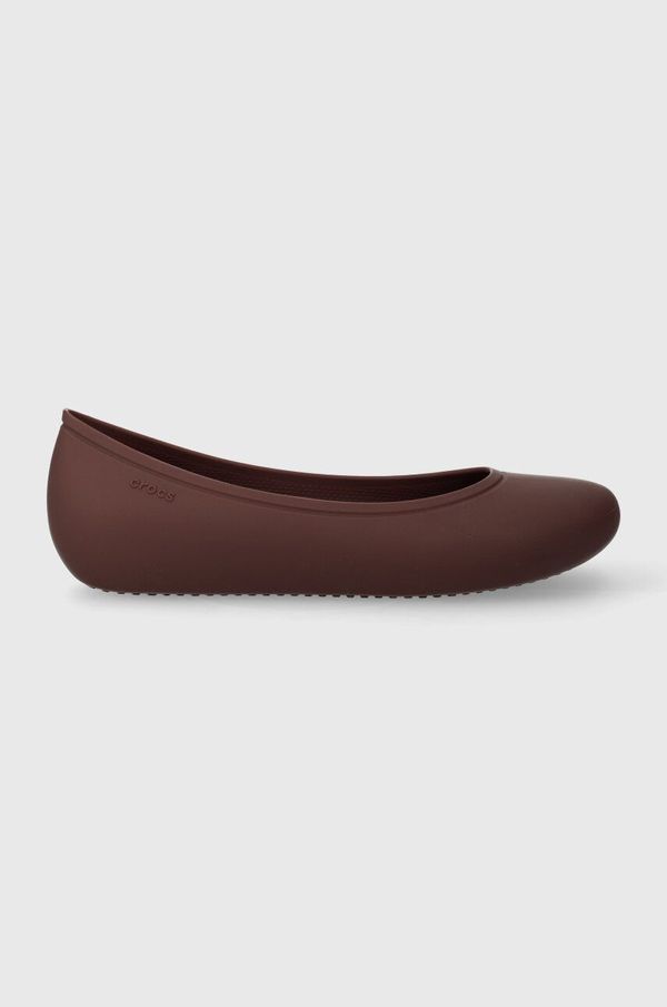 Crocs Balerinke Crocs boja: bordo