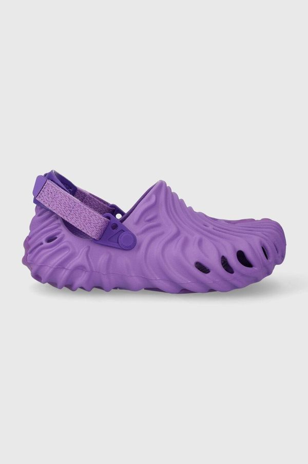 Crocs Dječje natikače Crocs Salehe Bembury x The Pollex Clog za žene, boja: ljubičasta