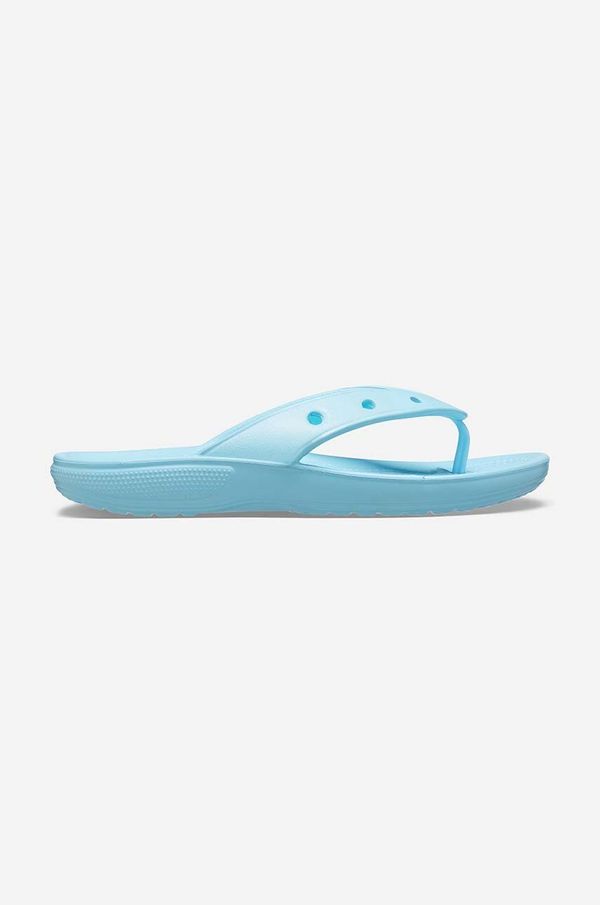 Crocs Japanke Crocs Classic za žene, boja: tirkizna, 207713.ARCTIC-ARCTIC