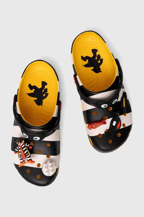 Crocs Natikače Crocs Crocs x McDonald’s Hamburglar Clog boja: crna, 209393.BLW