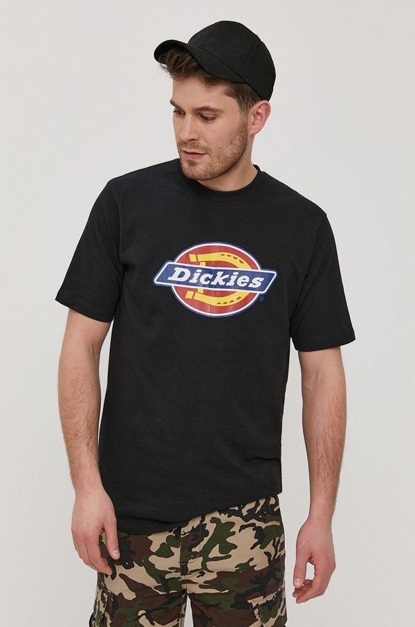 Dickies Majica kratkih rukava Dickies boja: crna, DK0A4XC9BLK-BLACK