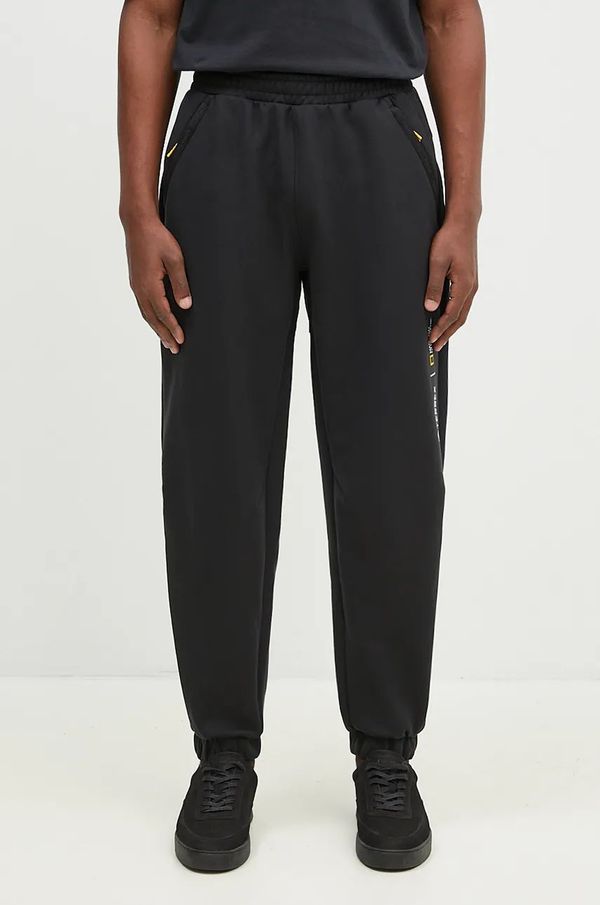 adidas Donji dio trenirke adidas Nattional Geographic Aerordy Pant boja: crna, s aplikacijom, JJ4360