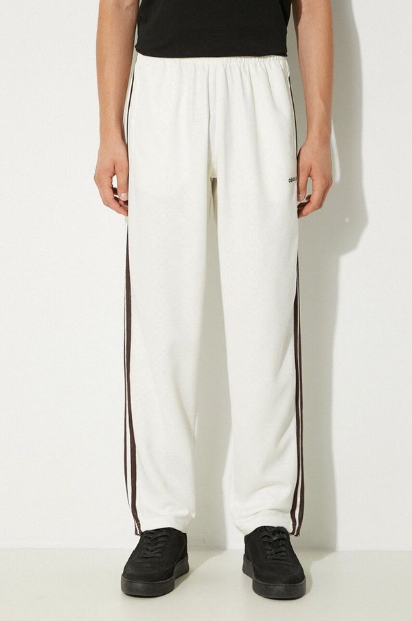 adidas Originals Donji dio trenirke adidas Originals 80s Premium Embossed 3 Stripes Track Pant boja: bež, s aplikacijom, JC6532