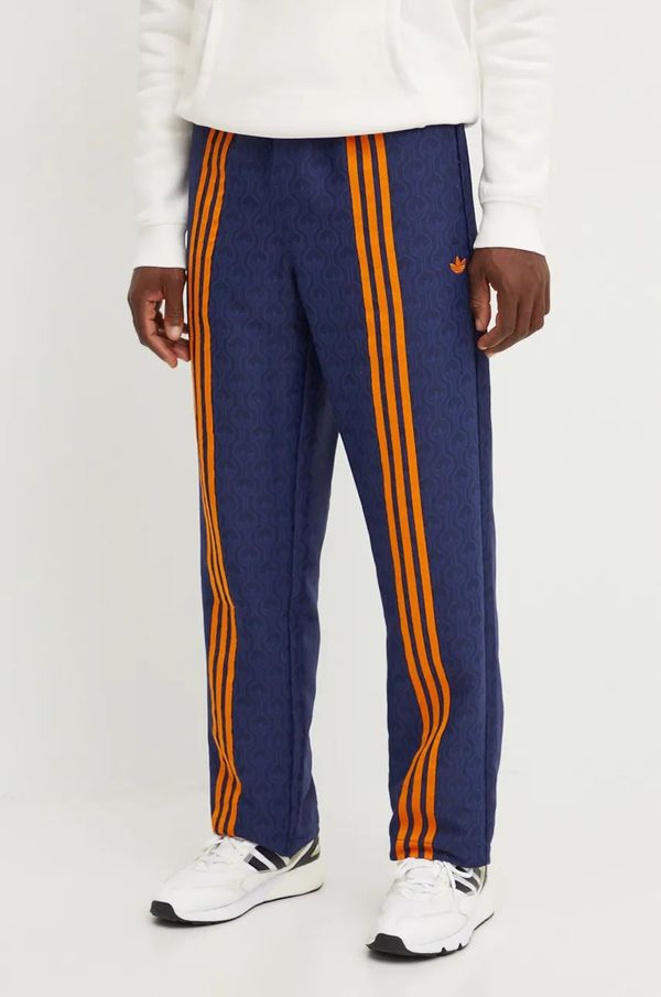 adidas Originals Donji dio trenirke adidas Originals Club TrackPant boja: tamno plava, s uzorkom, JN5971